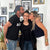 Luis Zahera y Palo Capilla junto a Laureen, CEO de Dorminoite, en nuestra tienda de descanso en Pontevedra